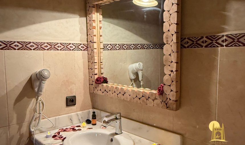 Bathroom 4, Hotel  Sbai Palace, Ouarzazate