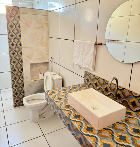 Bathroom, Chalé panulirus, Icapuí