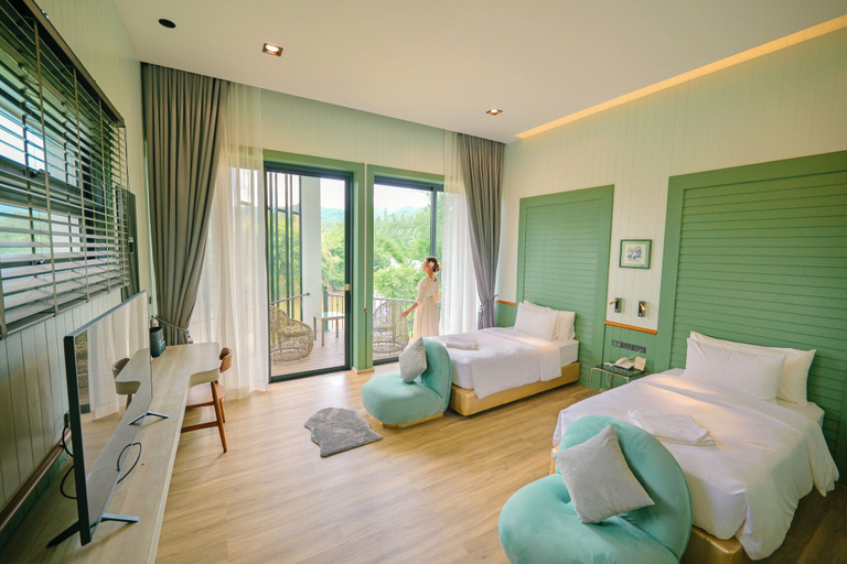 Bedroom 3, VeeVaree Riverkwai Resort, Sai Yok