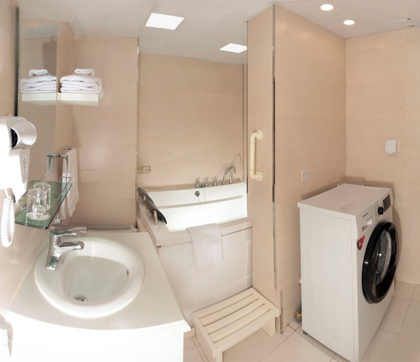 Bathroom 5, Bayangol Hotel, Ulan Bator