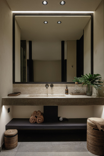 Bathroom 4, Black Villas Canggu Beach by OXO, Badung