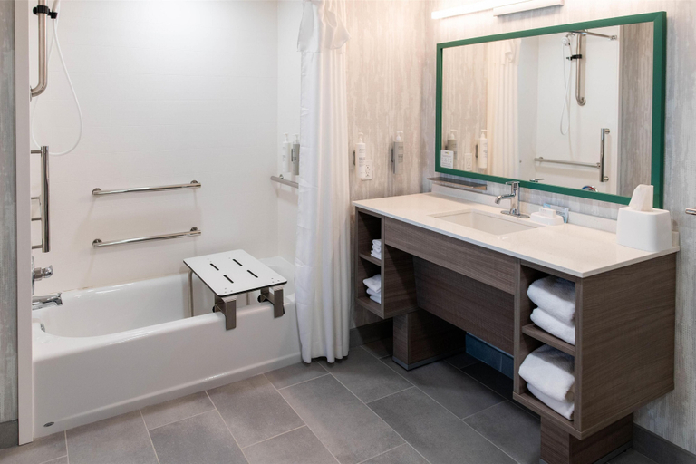 Bathroom 4, Home2 Suites By Hilton Effingham, Effingham