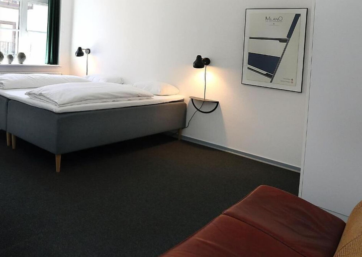 Bedroom 2, Hotel Steenbergs, Morsø