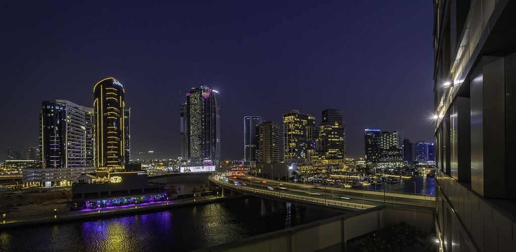 View from property 5, LUX The Voleo Canal View Suite, Dubai