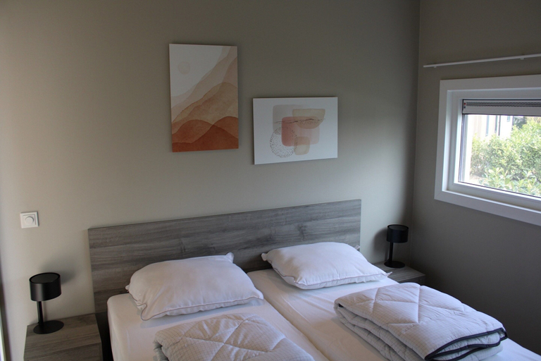 Bedroom 2, Apartment with Sauna and Terrace in Gelderland, Angerlo
