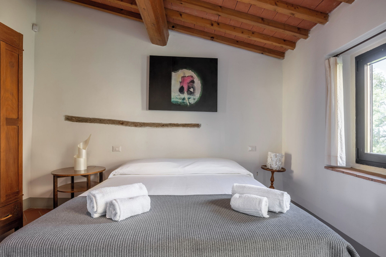 Bedroom 2, La Casa Nel Bosco D’arte - Passo del Sugame, Greve in Chianti, Florence