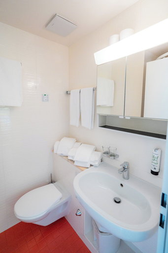 Bathroom 3, Hotel Haus Schönstatt -Self-Check-In, Brig