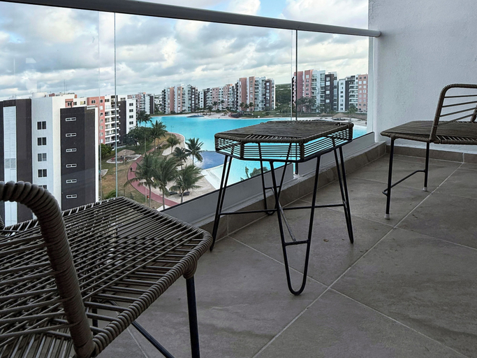 Balcony view 3, Mirador de Dream Lagoons, Benito Juárez