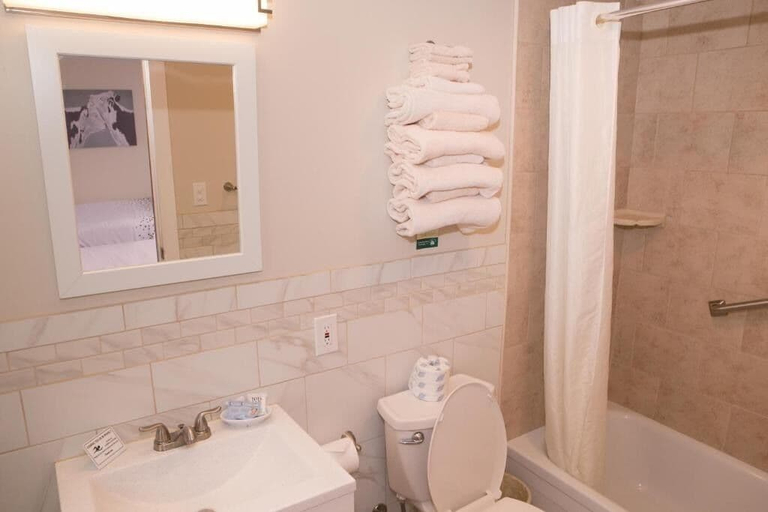 Bathroom 3, Knotty Pine, Bennington