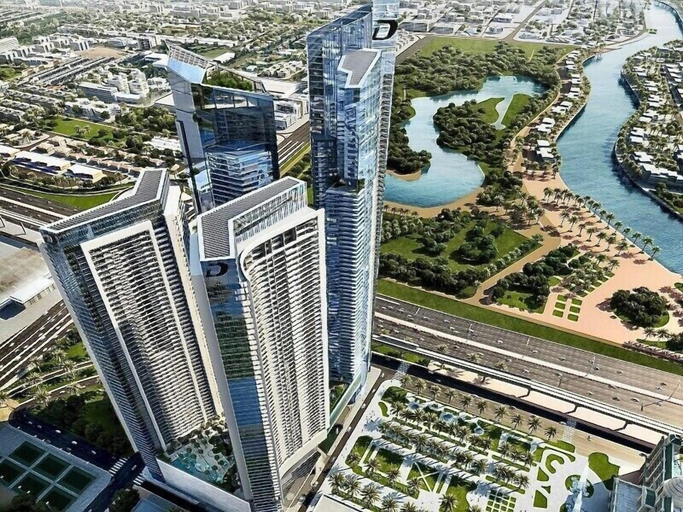 Exterior & Views 2, Lux BnB Aykon Tower Skyline Views, Dubai