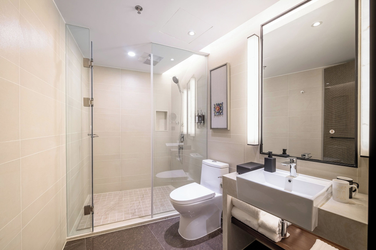 Bathroom 5, SSAW Boutique Hotel Chongqing Jiefangbei Hongya Cave, Chongqing