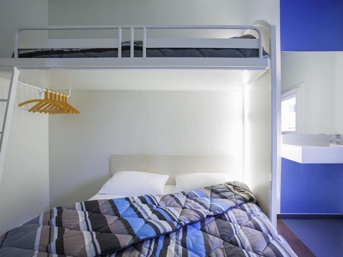 Bedroom 2, hotelF1 Rennes Sud Est Chantepie, Ille-et-Vilaine