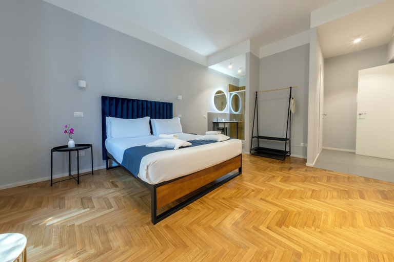 Bedroom 4, Carrara24, Rome
