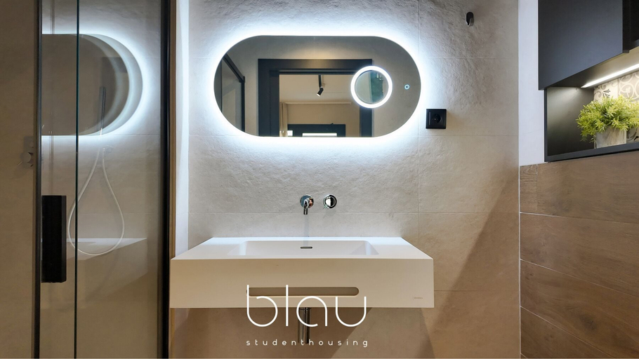 Bathroom 4, BLAU Student Housing & Language Academy, Barcelona