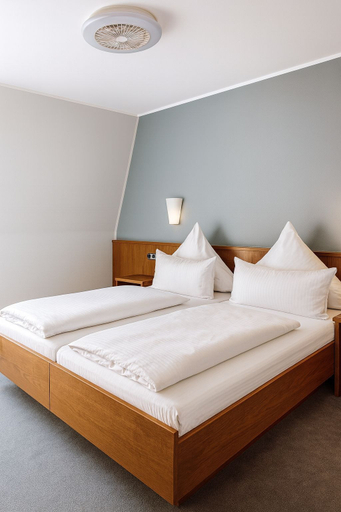 Bedroom 4, Hotel Goldene Gerste, Frankfurt am Main