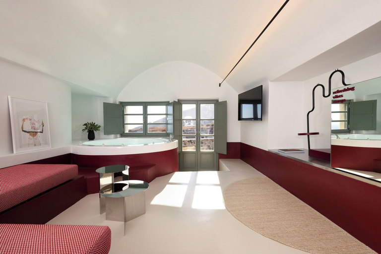 Bedroom 4, Neema Maison Santorini - Adults Only, South Aegean