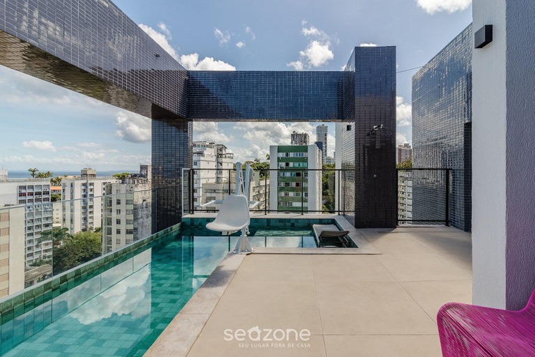 Sport & Beauty 2, Charming Apts 450m From Barra Beach w/ Rooftop & sea View - PRV, Salvador
