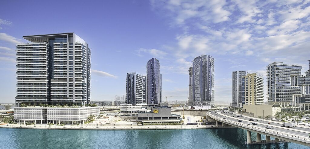 View from property 2, LUX The Voleo Canal View Suite, Dubai