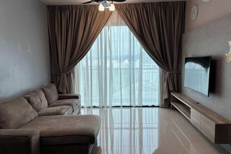 Living area, Cozy Condo Walking Distance to Stadium Bukit Jalil, Kuala Lumpur