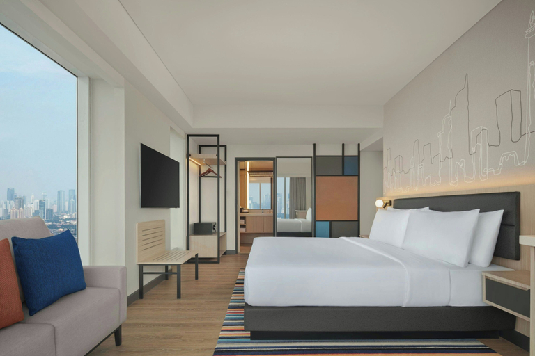Bedroom 4, Aloft by Marriott Jakarta Kebon Jeruk, Jakarta Barat