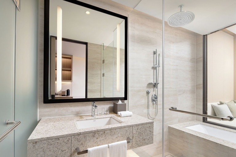 Bathroom 5, Shillamonogram Gangneung Residence, Gangneung