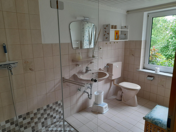 Bathroom, Opas Hus auf Pellworm, Nordfriesland