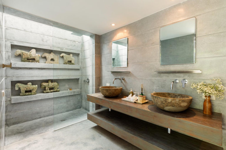 Bathroom 3, Villa Akasha - Designer's Dream 2BR pool villa, Ko Samui