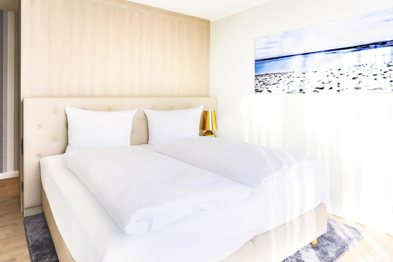 Bedroom 3, Apartments in the Maremuritz Yachthafen Resort, Waren an der Muritz, Mecklenburgische Seenplatte