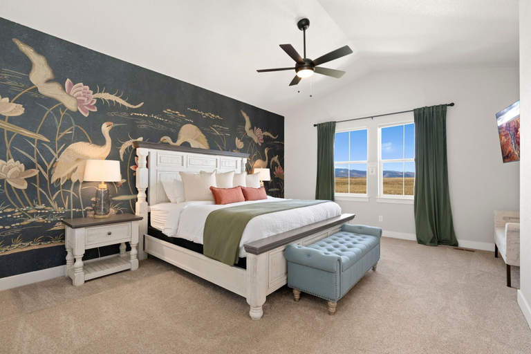 Bedroom 3, Scenic Mountain Retreat Golf, Pickleball, Relax, Larimer