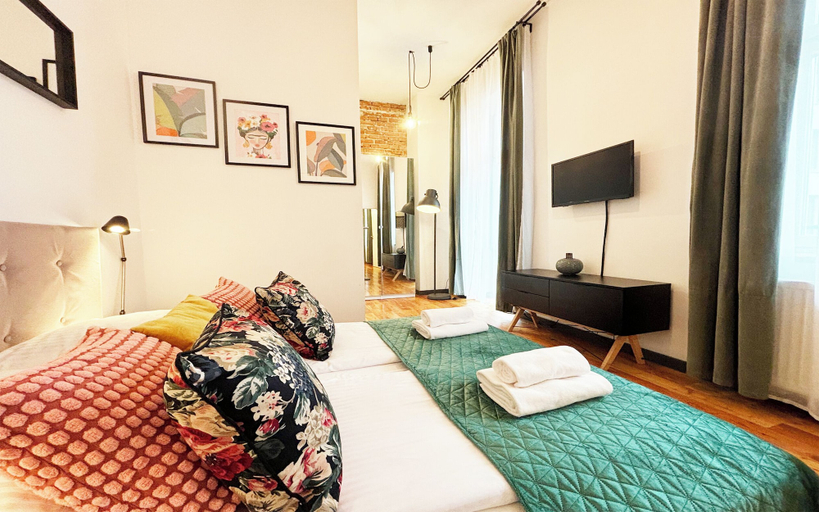 Bedroom 3, 19Rooms, Kraków City
