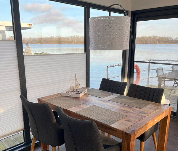 Living room 3, Hausboot am Xantener Nordsee, Wesel