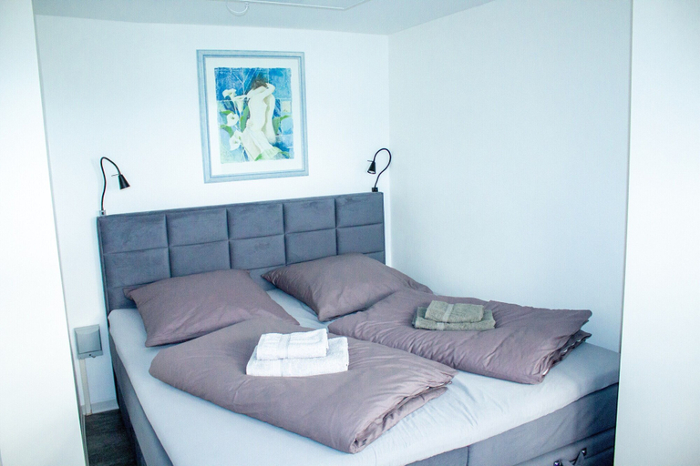 Bedroom 2, Ferienwohnung mit Terrasse in Blankenburg, Harz
