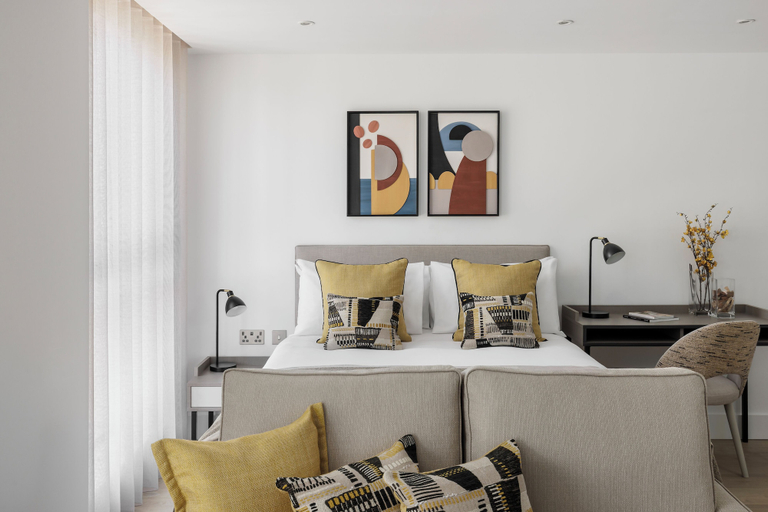 Bedroom 2, The Jubilee by Supercity Aparthotels, Leeds