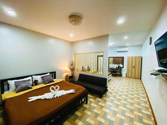 Bedroom 3, Trang Oasis Waterpark Hotel, Palian