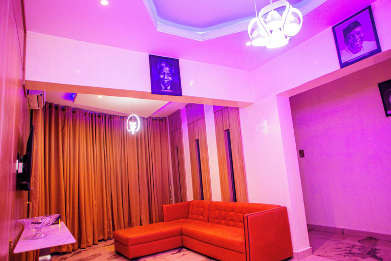 Living area, Greenview Hotel and Apartment, Uyo