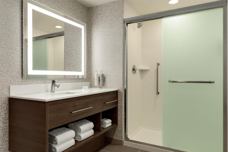 Bathroom 4, Home2 Suites By Hilton Dublin, Laurens