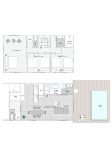Floor plan 3, Grandioso Okinawa Pool Villa Onna14, Onna