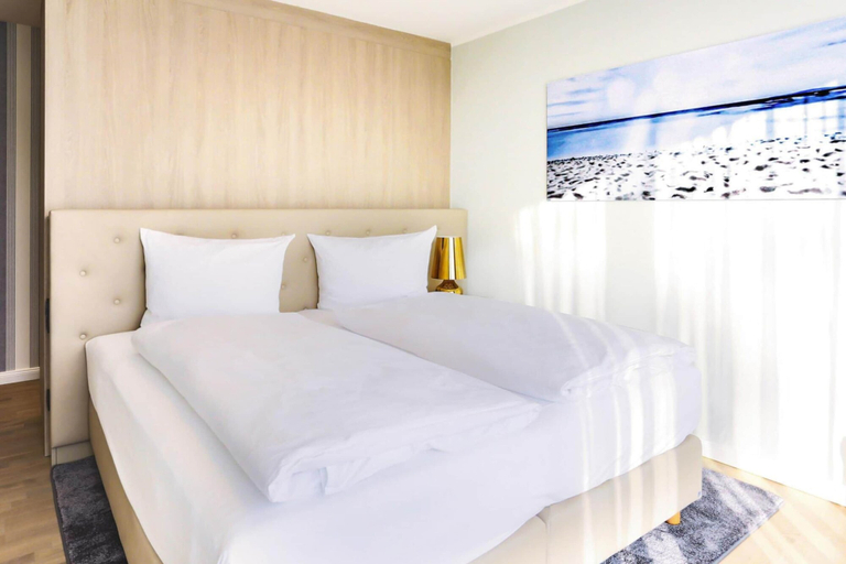 Bedroom, Apartments in the Maremuritz Marina Resort, Waren an der Muritz, Mecklenburgische Seenplatte