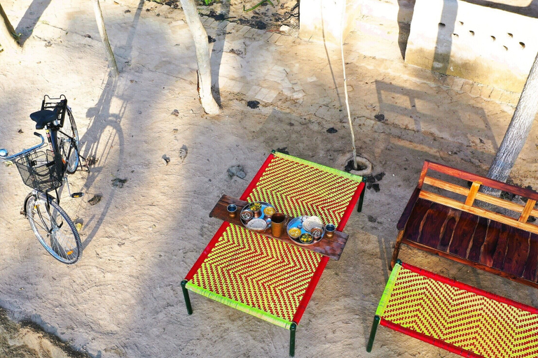 Outdoor dining 2, Punjab village farm near Amritsar, Gurdaspur