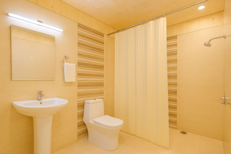 Bathroom 4, Hotel Sunny Cot - Free Mall shuttle and Parking, Dehradun