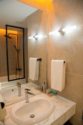 Bathroom 5, Bayangol Hotel, Ulan Bator