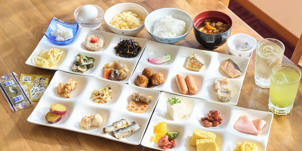 Breakfast buffet 2, Okasan Hotel, Ōgaki