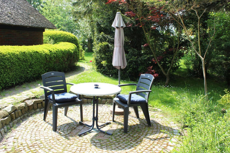 Balcony, Ferienwohnung im Reetdachhaus, Burhave, Wesermarsch