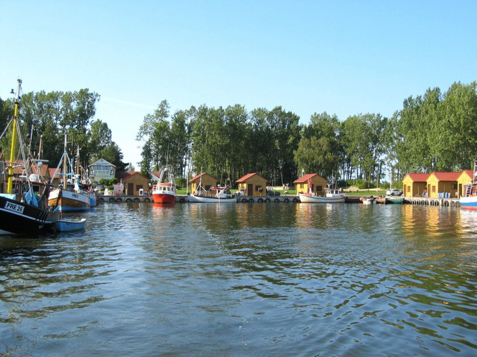 View from property 5, Hausboot in Kroeslin am Bodden, Vorpommern-Greifswald