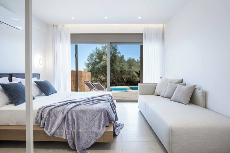 Bedroom 3, Villa Averto Anna, Ionian Islands