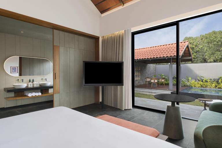 View from room 3, Hilton Hyderabad Genome Valley Resort & Spa, Ranga Reddy