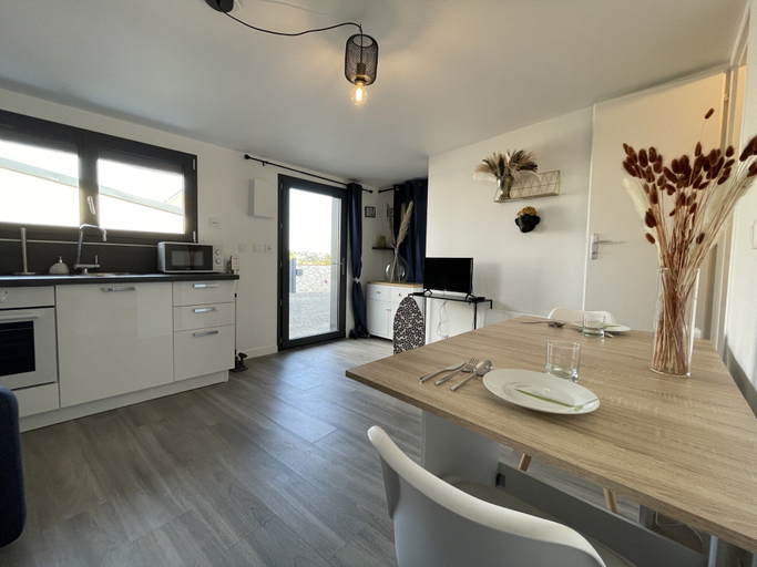 Living room 2, Apartment in Le Mans With Private Parking, Sarthe
