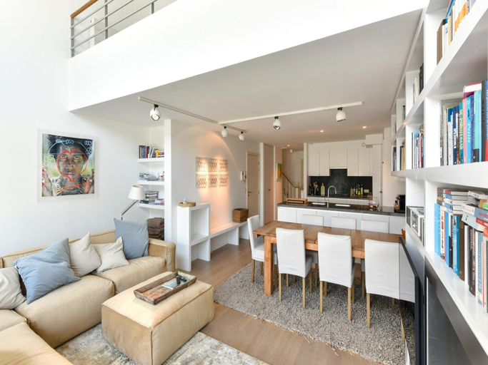Living room 2, Duplex at Albert Beach With Stunning Sea Views, West-Vlaanderen