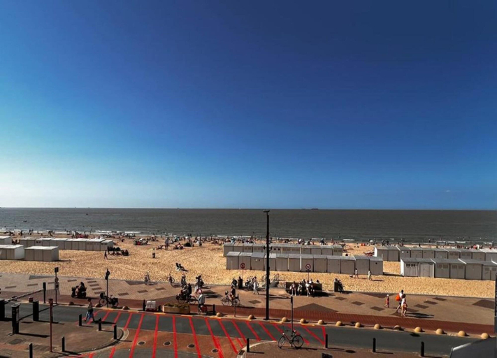View from property 4, Beachside Break in Knokke, West-Vlaanderen