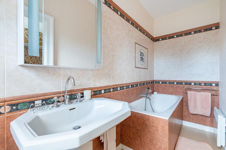 Bathroom 3, Chateau in Sarthe With Heated Pool, Sarthe